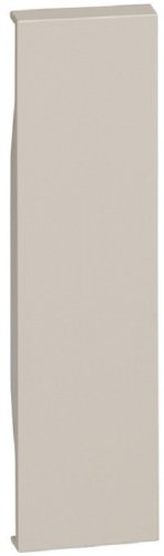 Лицевая панель Legrand BTicino Living Now для 1-м. 1 мод. заглушки песочный картинка